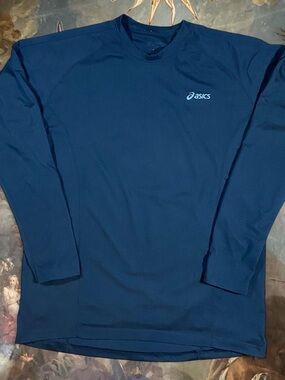 ASICS Men’s Long-Sleeve Performance Shirt — Black